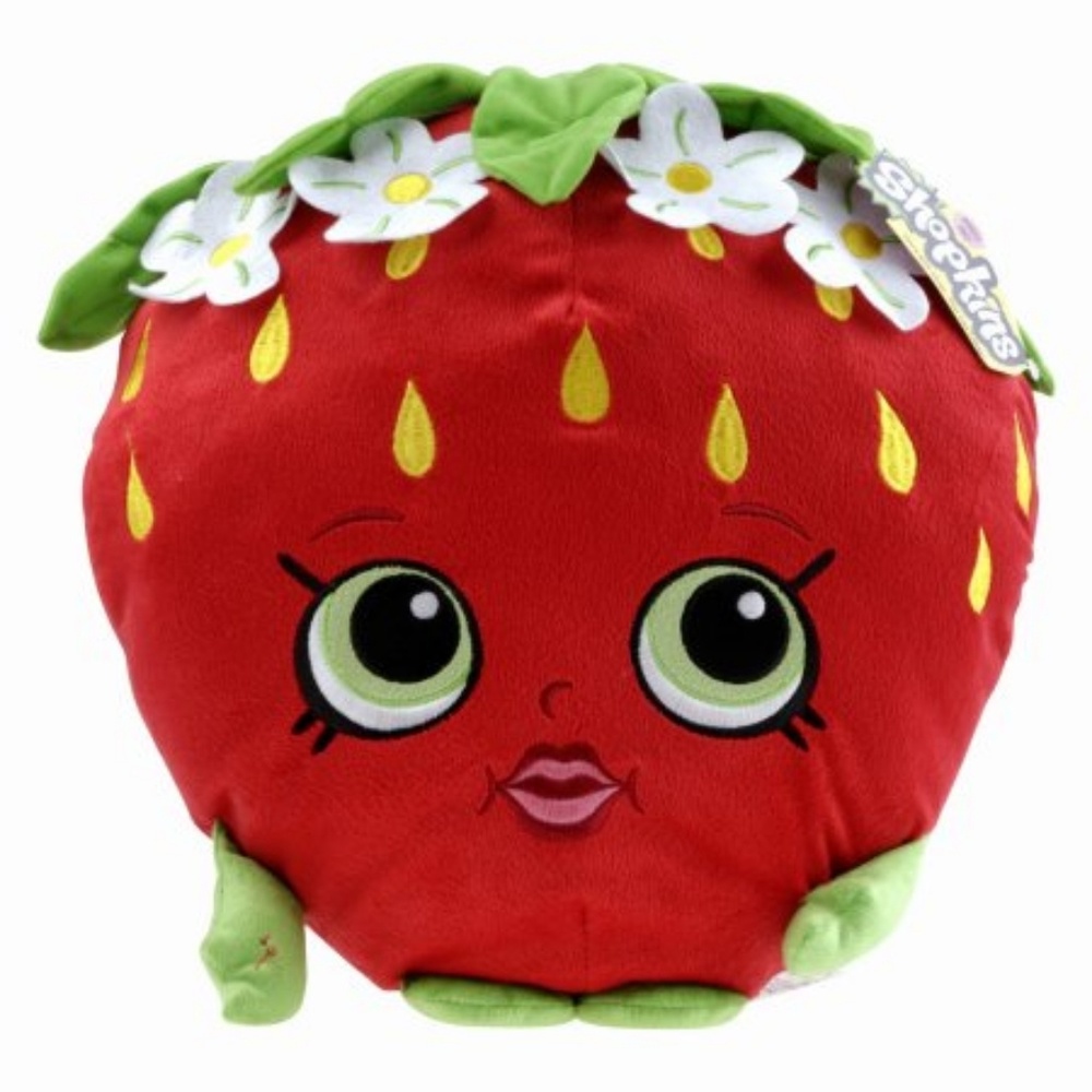 NWT - Shopkins Strawberry Kiss Pillow Buddy